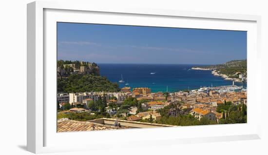 Europe, South of France, Mediterranean Coast, Cassis, Harbour Bay, Sailboats-Chris Seba-Framed Photographic Print