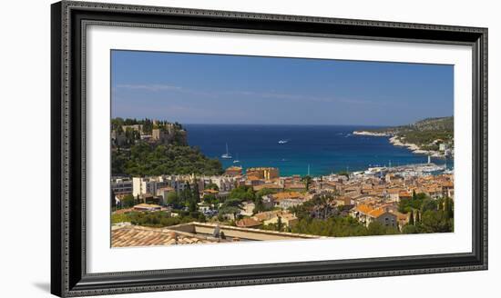 Europe, South of France, Mediterranean Coast, Cassis, Harbour Bay, Sailboats-Chris Seba-Framed Photographic Print