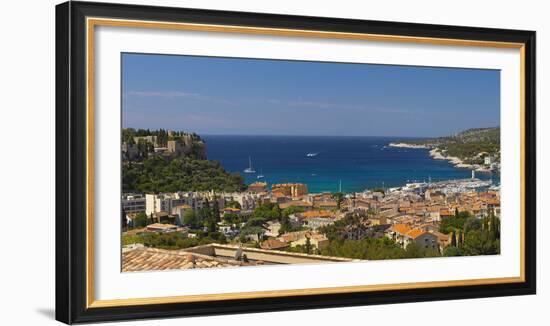 Europe, South of France, Mediterranean Coast, Cassis, Harbour Bay, Sailboats-Chris Seba-Framed Photographic Print