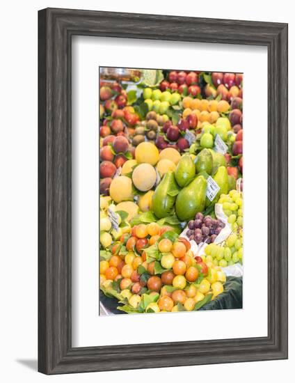 Europe, Spain, Barcelona, St. Josep La Boqueria, Food Market, Fruit-Lisa S. Engelbrecht-Framed Photographic Print