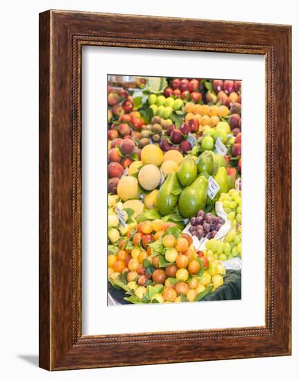 Europe, Spain, Barcelona, St. Josep La Boqueria, Food Market, Fruit-Lisa S. Engelbrecht-Framed Photographic Print