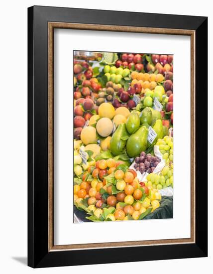 Europe, Spain, Barcelona, St. Josep La Boqueria, Food Market, Fruit-Lisa S. Engelbrecht-Framed Photographic Print