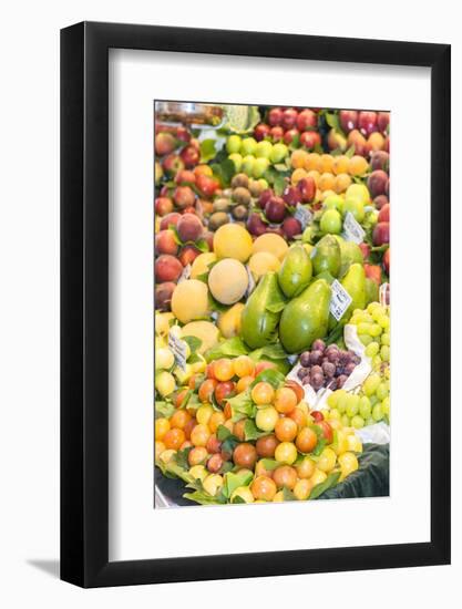 Europe, Spain, Barcelona, St. Josep La Boqueria, Food Market, Fruit-Lisa S. Engelbrecht-Framed Photographic Print