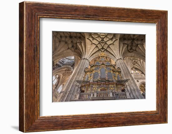 Europe, Spain, Salamanca, Cathedral Organ-Lisa S^ Engelbrecht-Framed Photographic Print