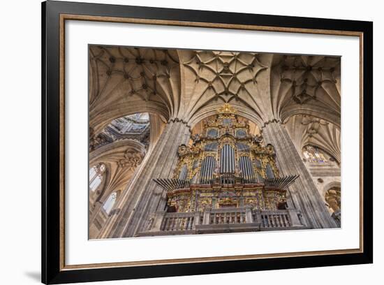 Europe, Spain, Salamanca, Cathedral Organ-Lisa S^ Engelbrecht-Framed Photographic Print
