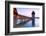 Europe, Switzerland, Lucerne. Bridge at dusk-ClickAlps-Framed Photographic Print