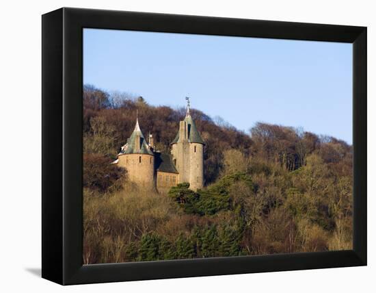 Europe, Uk, United Kingdom, Wales, Cardiff, Castell Coch, (Red Castle)-Christian Kober-Framed Premier Image Canvas