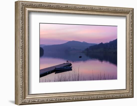 Europe, United Kingdom, England, Derbyshire, Ladybower Reservoir-Mark Sykes-Framed Photographic Print