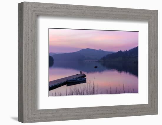 Europe, United Kingdom, England, Derbyshire, Ladybower Reservoir-Mark Sykes-Framed Photographic Print