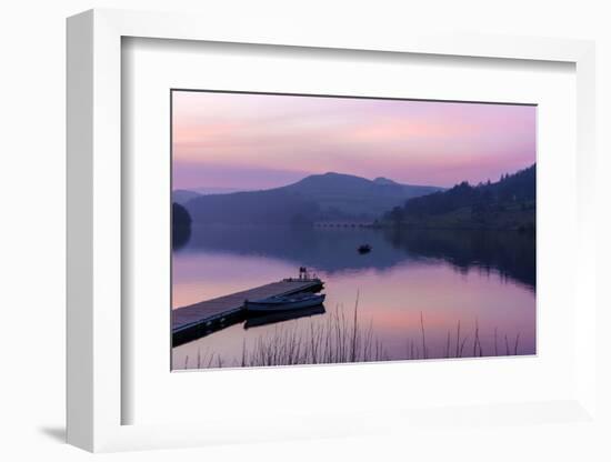 Europe, United Kingdom, England, Derbyshire, Ladybower Reservoir-Mark Sykes-Framed Photographic Print