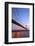 Europe, United Kingdom, England, East Yorkshire, Hull, Humber Bridge-Mark Sykes-Framed Photographic Print