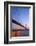 Europe, United Kingdom, England, East Yorkshire, Hull, Humber Bridge-Mark Sykes-Framed Photographic Print