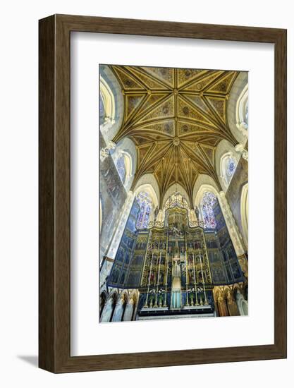 Europe, United Kingdom, England, Lancashire, Lancaster, Lancaster Cathedral-Mark Sykes-Framed Photographic Print