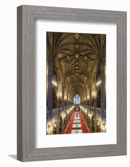 Europe, United Kingdom, England, Lancashire, Manchester, John Rylands Library-Mark Sykes-Framed Photographic Print