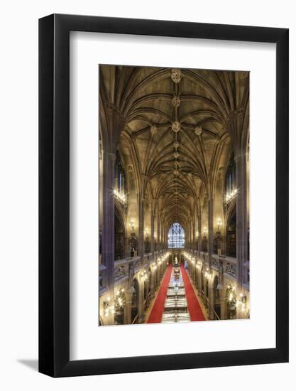 Europe, United Kingdom, England, Lancashire, Manchester, John Rylands Library-Mark Sykes-Framed Photographic Print