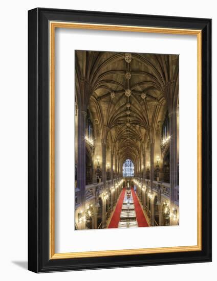 Europe, United Kingdom, England, Lancashire, Manchester, John Rylands Library-Mark Sykes-Framed Photographic Print