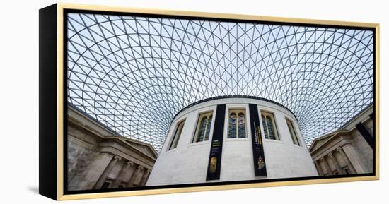 Europe, United Kingdom, England, Middlesex, London, British Museum Great Court-Mark Sykes-Framed Premier Image Canvas