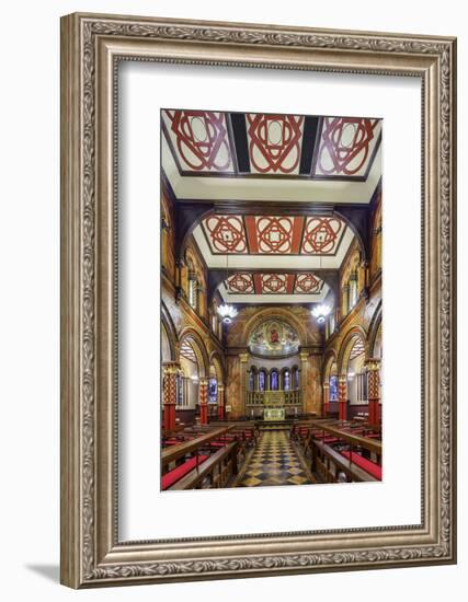 Europe, United Kingdom, England, Middlesex, London, Kings College Chapel-Mark Sykes-Framed Photographic Print