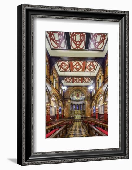 Europe, United Kingdom, England, Middlesex, London, Kings College Chapel-Mark Sykes-Framed Photographic Print