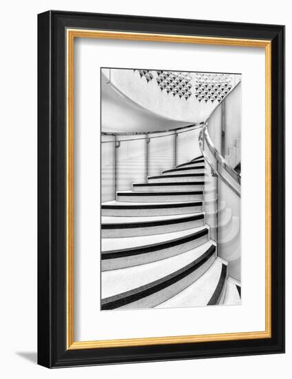 Europe, United Kingdom, England, Middlesex, London, Tate Britain Staircase-Mark Sykes-Framed Photographic Print