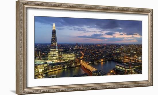 Europe, United Kingdom, England, Middlesex, London, the Shard-Mark Sykes-Framed Photographic Print