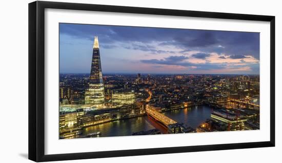 Europe, United Kingdom, England, Middlesex, London, the Shard-Mark Sykes-Framed Photographic Print