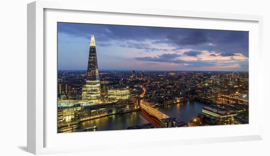 Europe, United Kingdom, England, Middlesex, London, the Shard-Mark Sykes-Framed Photographic Print