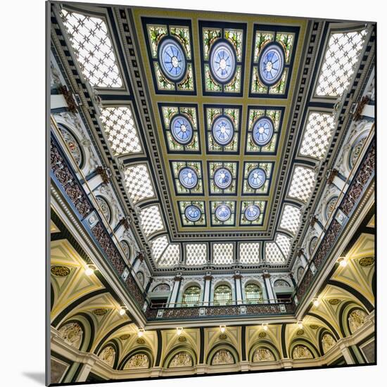 Europe, United Kingdom, England, West Yorkshire, Halifax, Halifax Town Hall-Mark Sykes-Mounted Photographic Print