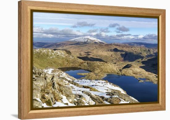 Europe, United Kingdom, Wales, Anglesey, Snowdonia National Park-Mark Sykes-Framed Premier Image Canvas