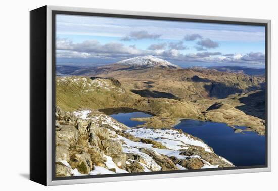 Europe, United Kingdom, Wales, Anglesey, Snowdonia National Park-Mark Sykes-Framed Premier Image Canvas