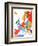 Europe With Editable Countries-Bruce Jones-Framed Art Print