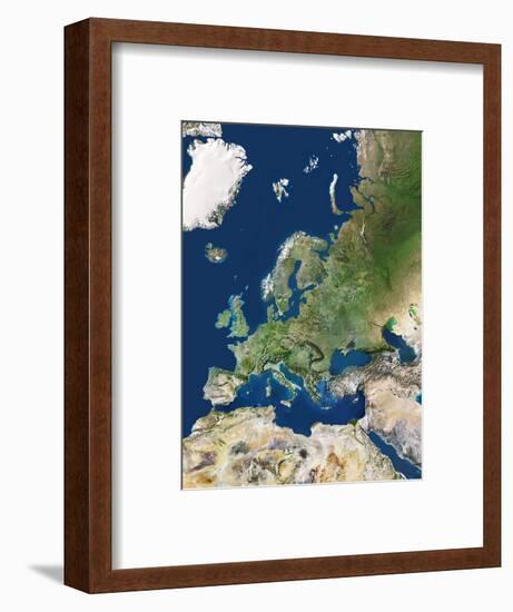 Europe-PLANETOBSERVER-Framed Premium Photographic Print