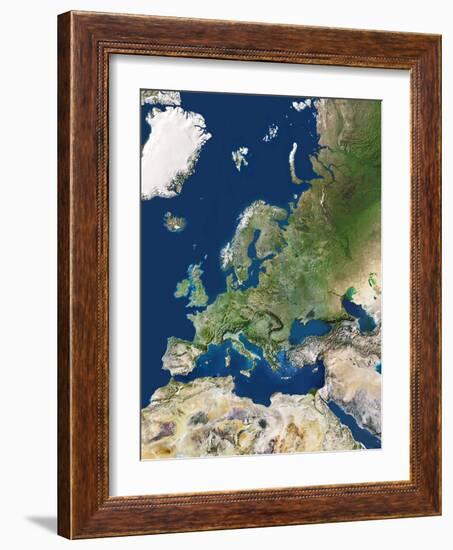 Europe-PLANETOBSERVER-Framed Photographic Print