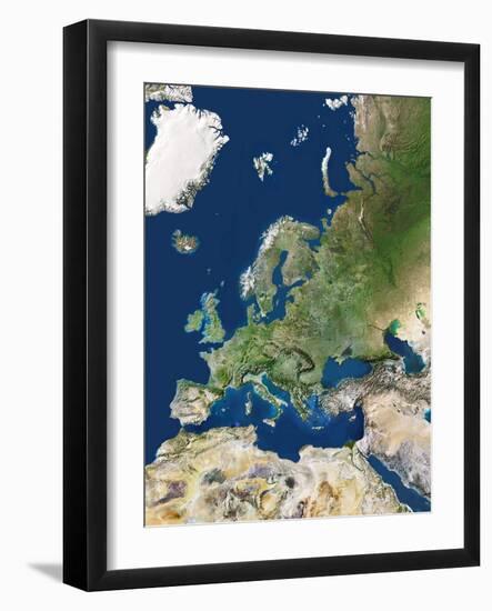 Europe-PLANETOBSERVER-Framed Photographic Print