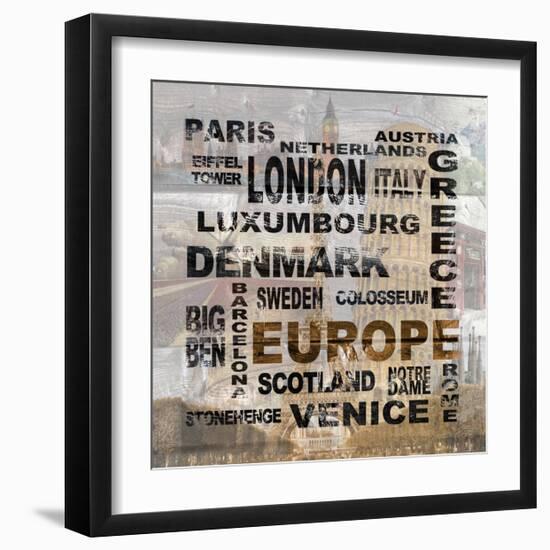 Europe-Alicia Soave-Framed Art Print