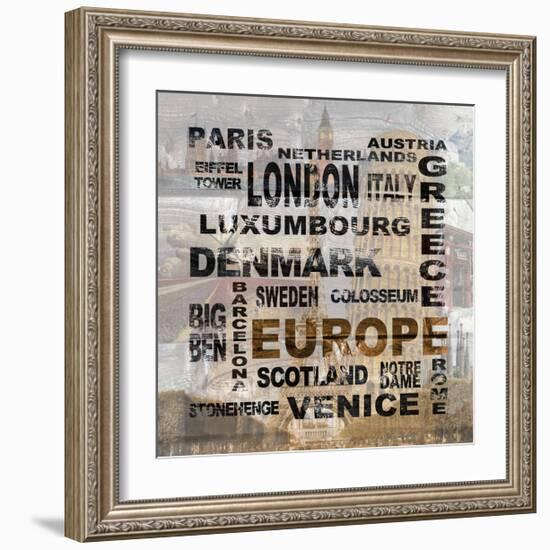Europe-Alicia Soave-Framed Art Print