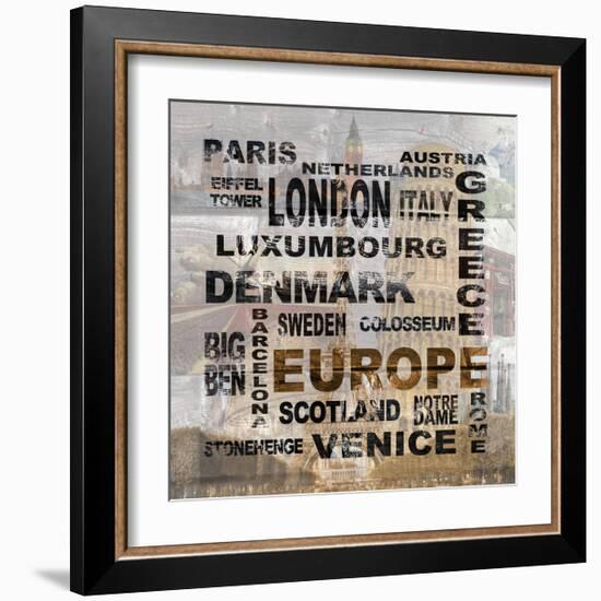 Europe-Alicia Soave-Framed Art Print