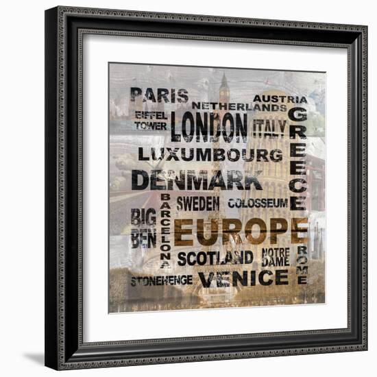 Europe-Alicia Soave-Framed Art Print