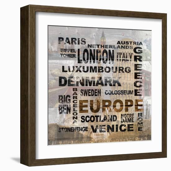 Europe-Alicia Soave-Framed Art Print