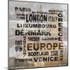 Europe-Alicia Soave-Mounted Art Print