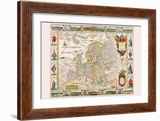 Europe-Nicolas Visscher-Framed Art Print