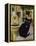 European Cat at St. Paul de Vence, France-Isy Ochoa-Framed Premier Image Canvas