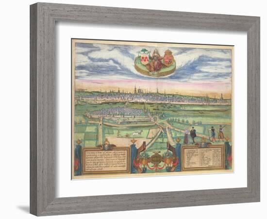 European City-Joris Hoefnagel-Framed Giclee Print