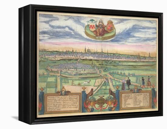 European City-Joris Hoefnagel-Framed Premier Image Canvas