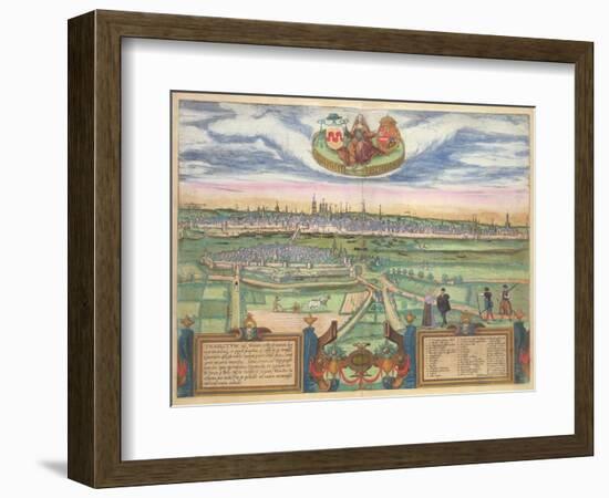 European City-Joris Hoefnagel-Framed Giclee Print