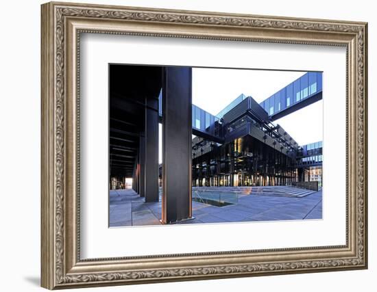 European Court of Justice on Kirchberg in Luxembourg City, Grand Duchy of Luxembourg, Europe-Hans-Peter Merten-Framed Photographic Print