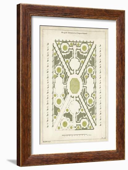 European Garden Design IV-DeZallier d'Argenville-Framed Art Print