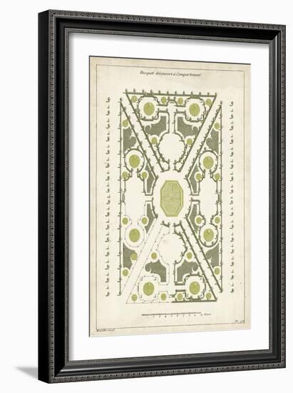 European Garden Design IV-DeZallier d'Argenville-Framed Art Print