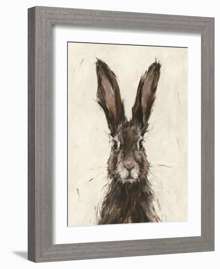 European Hare I-Ethan Harper-Framed Art Print