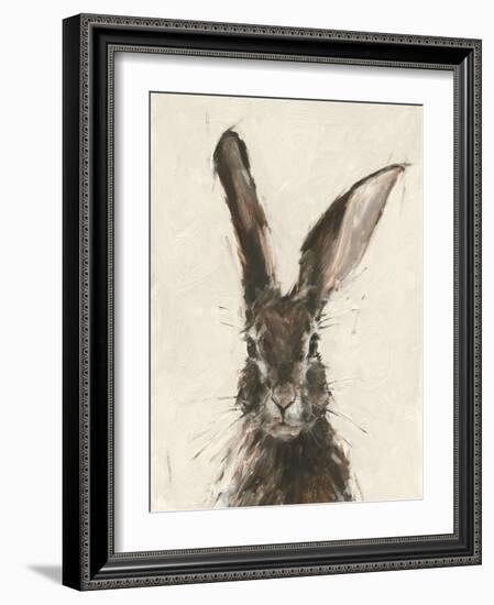 European Hare II-Ethan Harper-Framed Art Print